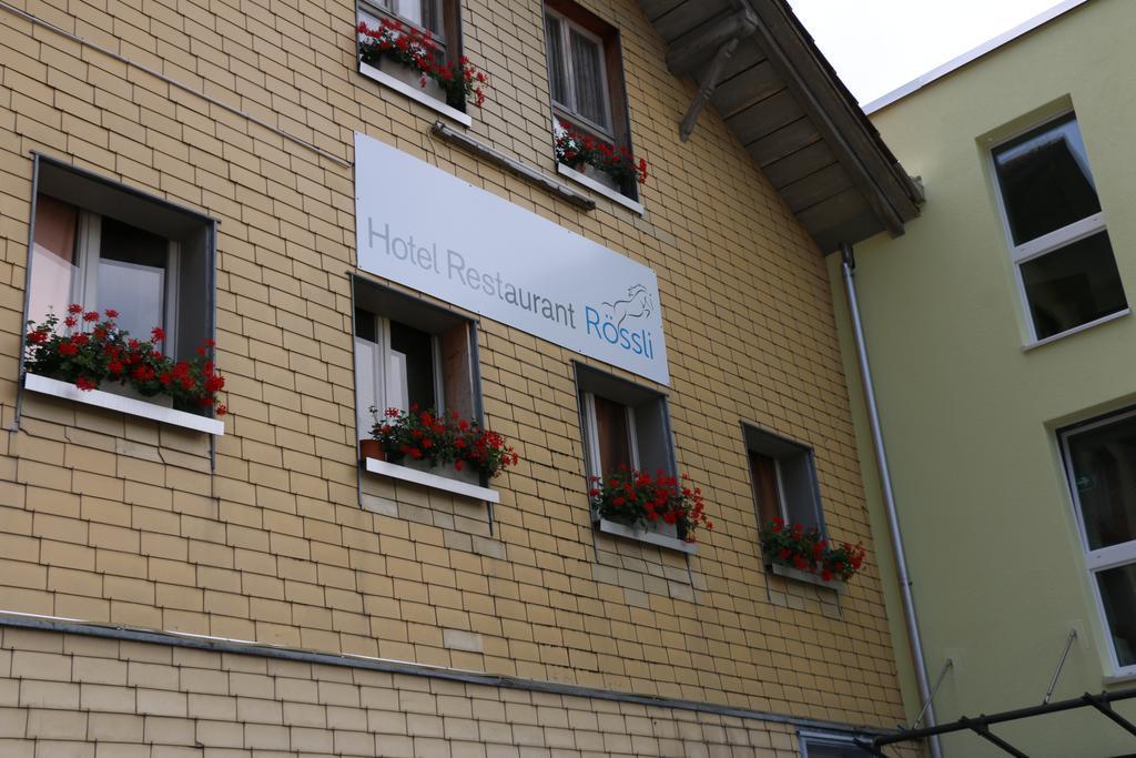 Hotel Restaurant Roessli Uetendorf Exterior foto